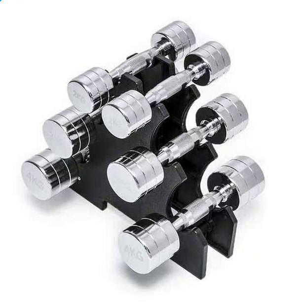 Pure Steel Home Fitness Electroplating Dumbbell Gym Equipment - Hinaguit Health